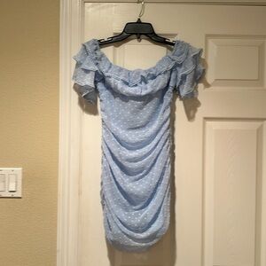 Light blue dress